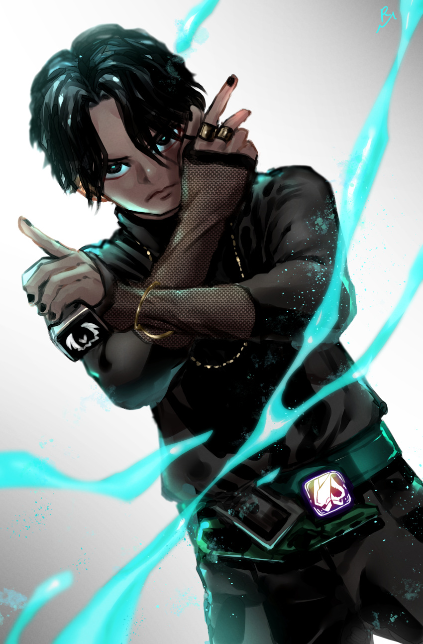 1boy, absurdres, black_nails, black_pants, brown_hair, driver_(kamen_rider), dutch_angle, fingernails