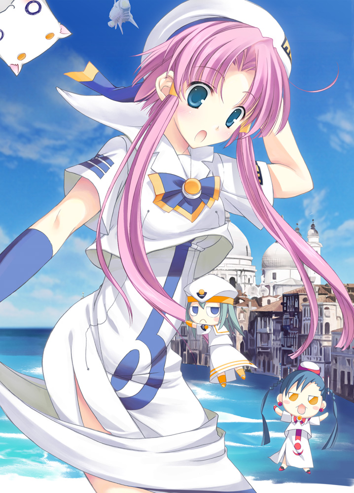 :o, aika_granzchesta, alice_carroll, aria, aria_pokoteng, chibi, city, kaoru_kozu