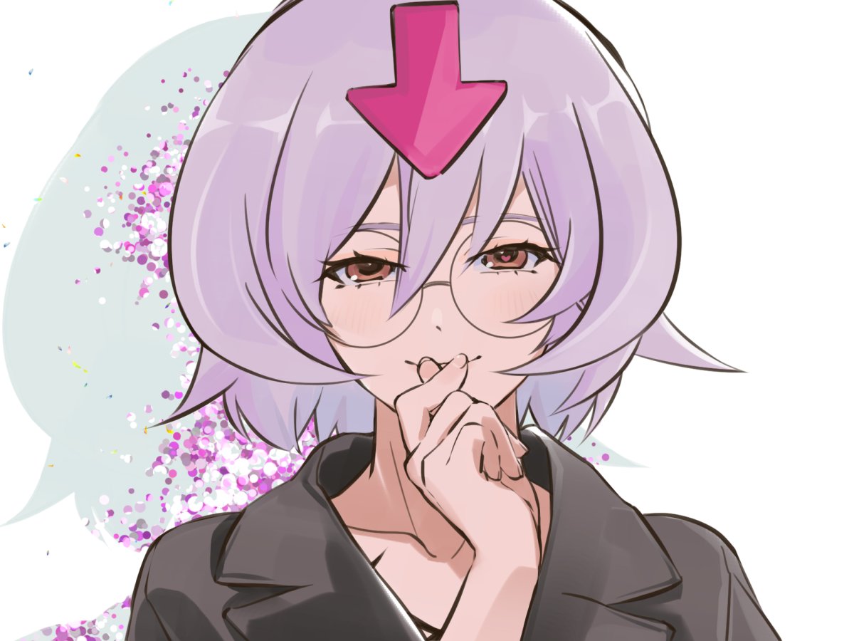 1boy, arrow_(symbol), bedman, brown_eyes, finger_heart, guilty_gear, guilty_gear_xrd, heart