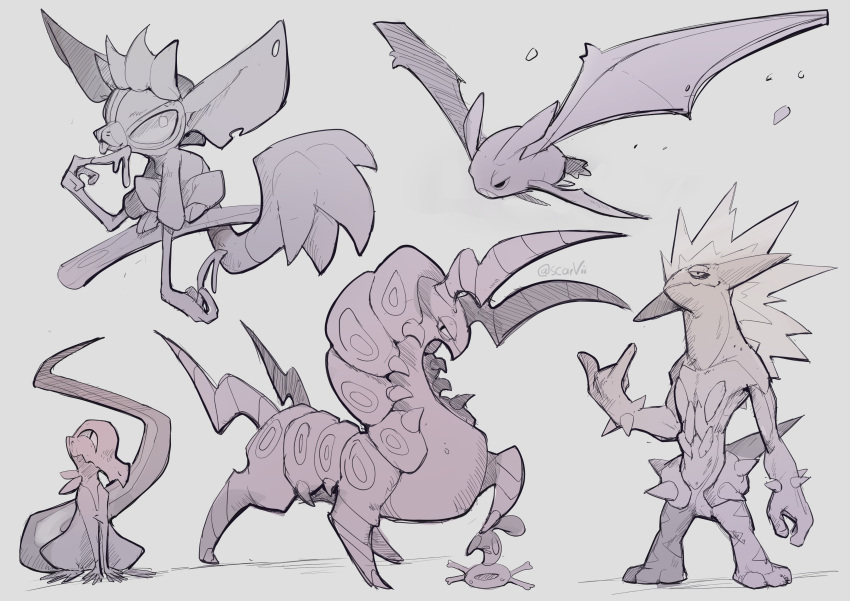 1other, :3, \n/, absurdres, animal_ears, arm_at_side, artist_name, bat_(animal)