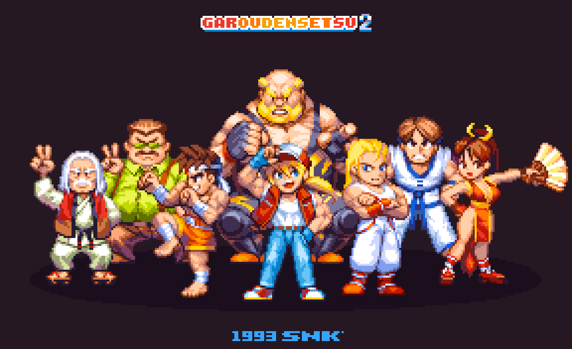 1girl, andy_bogard, baseball_cap, cheng_sinzan, chibi, copyright_name, crossed_arms, fatal_fury