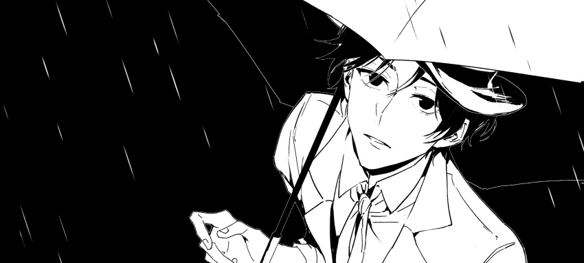 0000-111-0100-0, 1boy, bangs, black_background, chinese_commentary, commentary_request, dark, hat