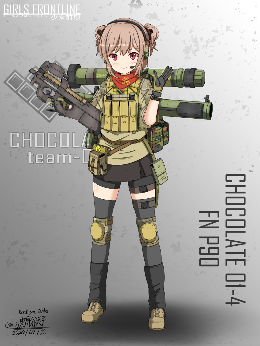 1girl, absurdres, ammunition_pouch, artist_name, bangs, belgian_flag, black_gloves, black_leg_warmers