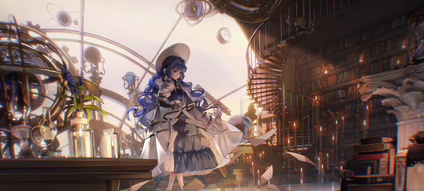 1girl, absurdres, animal_ear_fluff, arknights, astesia_(arknights), astesia_(starseeker)_(arknights), belt, belt_buckle