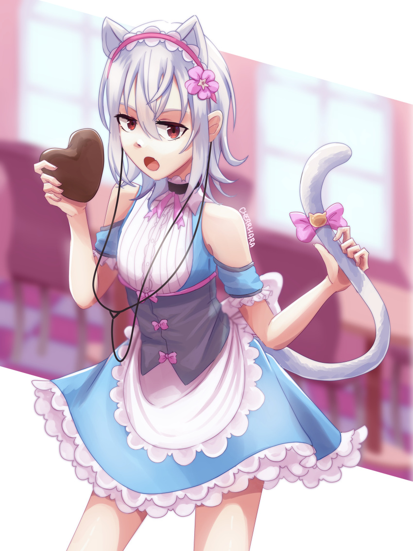 1girl, :o, absurdres, accelerator_(toaru_majutsu_no_index), albino, ambiguous_gender, androgynous, animal_ears