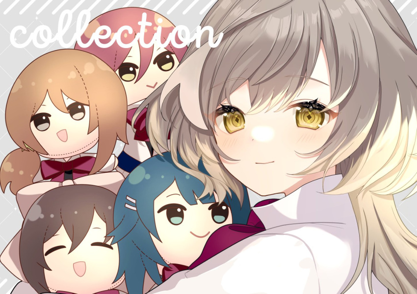 1girl, :>, :d, ^_^, aizawa_kazuha, assault_lily, bangs, blue_eyes