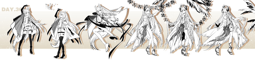 1girl, absurdres, animal_ears, arknights, arm_up, arrow_(projectile), bike_shorts, bike_shorts_under_shorts