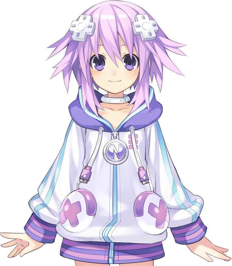 choker, choujigen_game_neptune, face, hair_ornament, hoodie, idea_factory, neptune_(choujigen_game_neptune), pink_hair