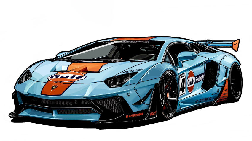 car, glint, highres, kaizou-sha_no_illust_bot, lamborghini, lamborghini_aventador, motor_vehicle, original