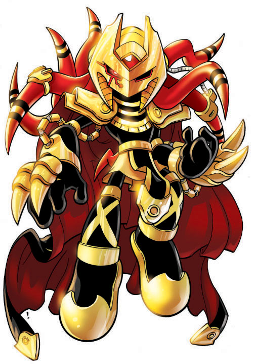 1boy, animal_ears, archie_comics, cape, commentary, enerjak_(sonic), english_commentary, furry
