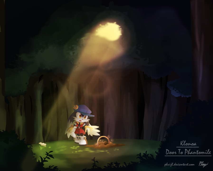 1boy, blue_headwear, full_body, furry, gloves, hat, jewelry, kaze_no_klonoa