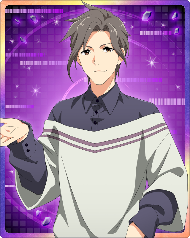 1boy, brown_eyes, buttons, collared_shirt, idolmaster, idolmaster_side-m, idolmaster_side-m_growing_stars, kamiya_yukihiro
