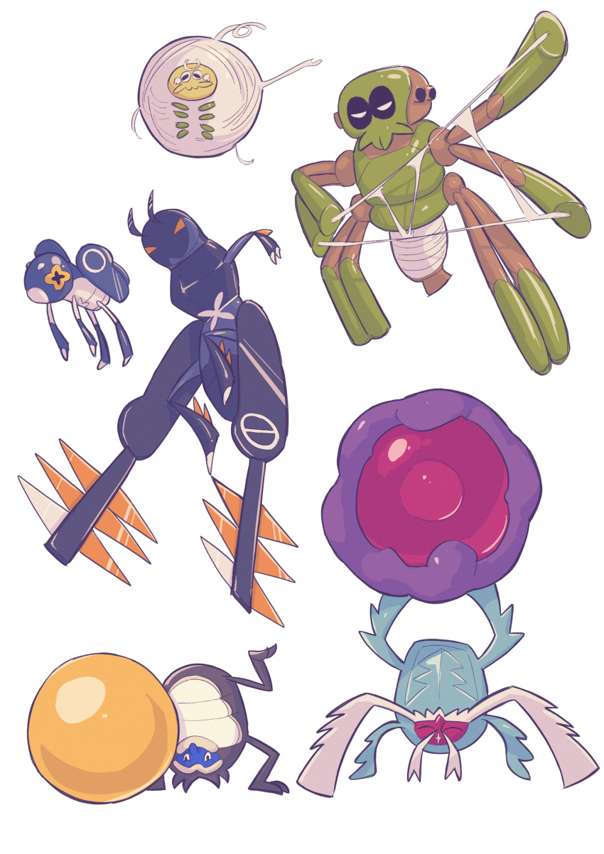 9gojonnybgo, absurdres, animal_focus, ball, bug, claws, evolutionary_line, highres
