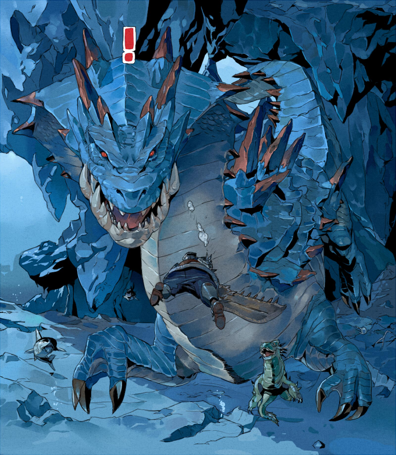 armor, bubble, character_request, dragon, lagiacrus, ludroth, monster, monster_hunter