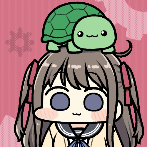 1girl, :3, animal, brown_hair, chibi, indie_virtual_youtuber, jazz_jack, long_hair