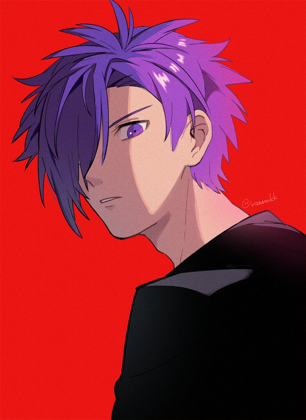 1boy, black_shirt, commentary, fire_emblem, fire_emblem:_three_houses, fire_emblem_warriors:_three_hopes, hair_over_one_eye, highres