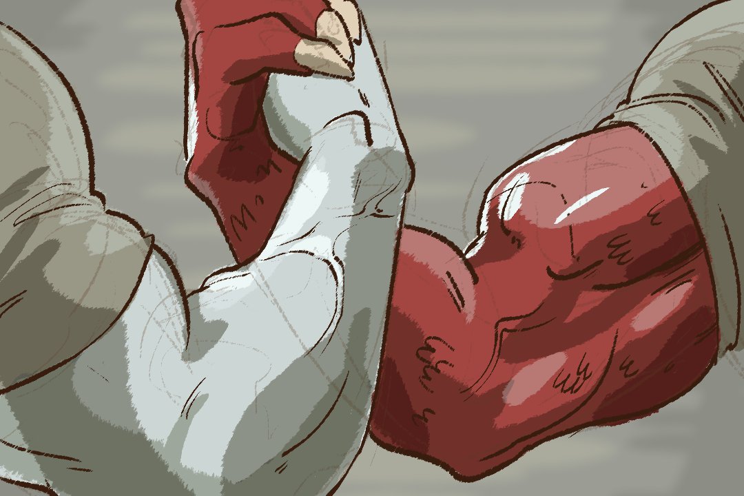 2boys, arkhan_the_cruel, biceps, casual, critical_role, djcrumrine, dragon_boy, dragon_horns