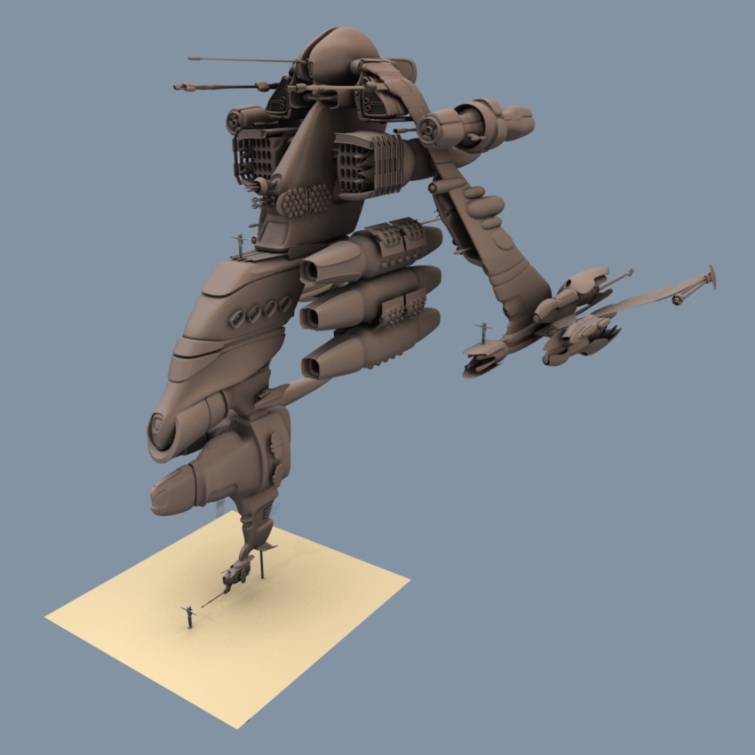 3d, 3others, ambiguous_gender, commentary, concept_art, corvette_(eve_online), eve_online, gunship