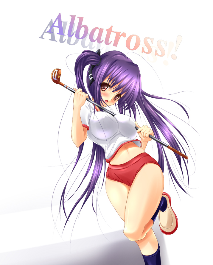 bloomers, buruma, fct, golf_club, gym_uniform, kooh, large_breasts, long_hair
