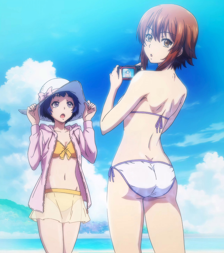 bikini, highres, kotegawa_chisa, screenshot, yoshiwara_aina
