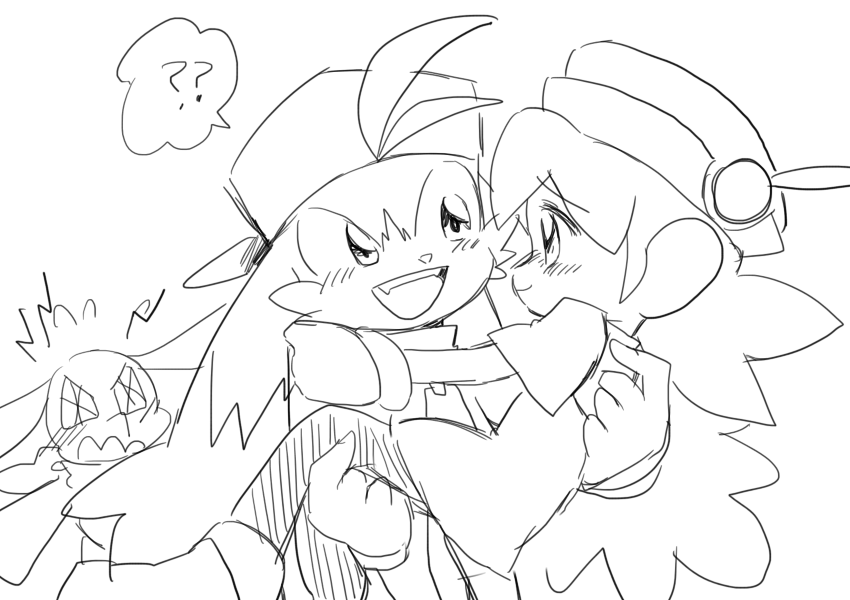 ?, ??, blush, carrying, furry, furry_male, hat, kaze_no_klonoa