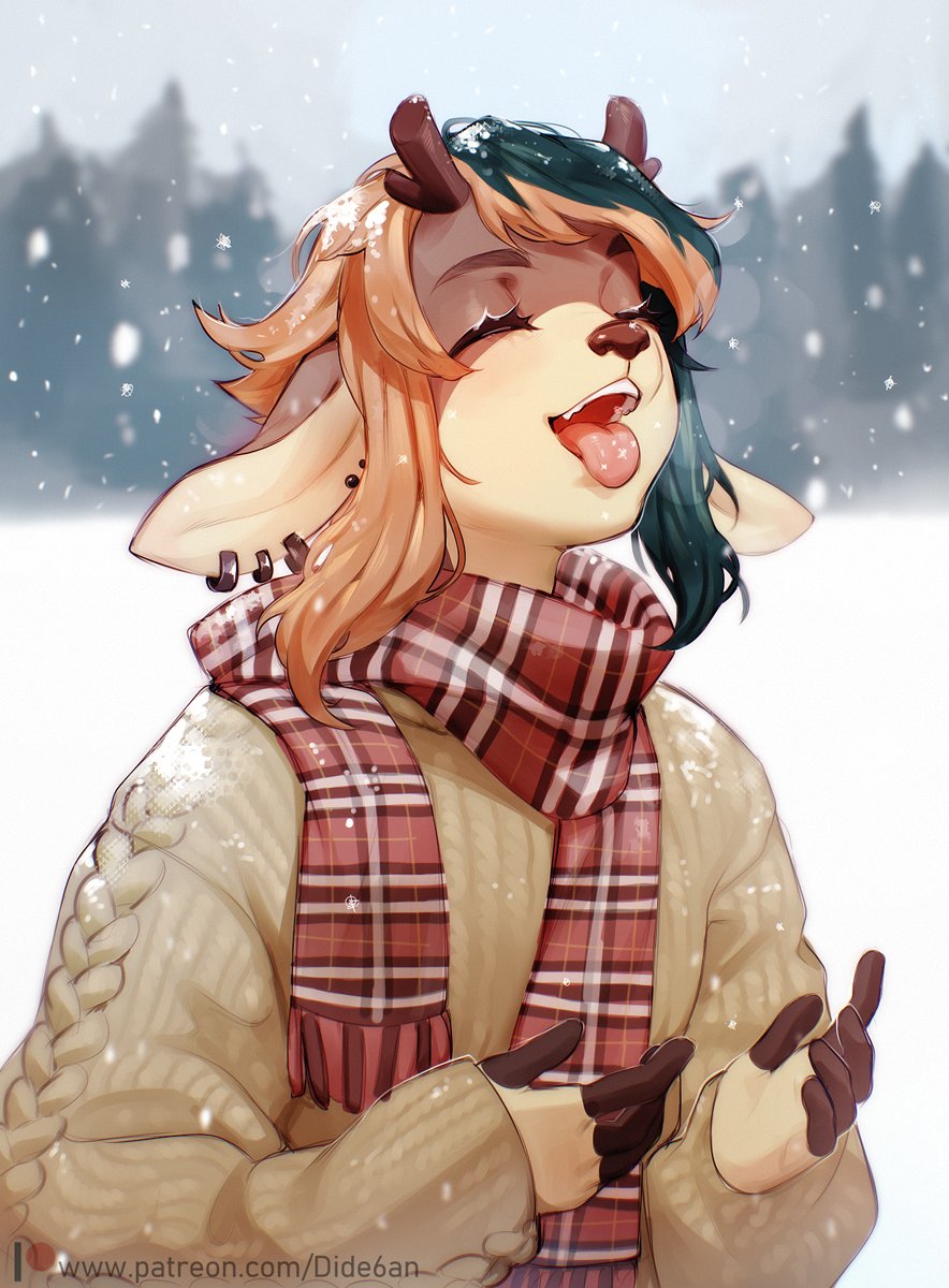 1other, ambiguous_gender, animal_ears, antlers, commission, deer_antlers, deer_ears, dide6an