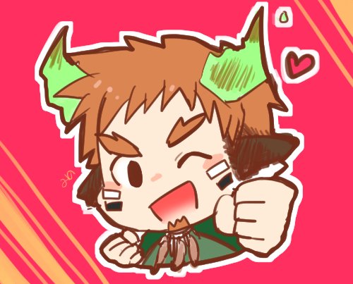 1boy, :d, ^_^, american_football_uniform, animal_ears, blush, brown_eyes, brown_hair