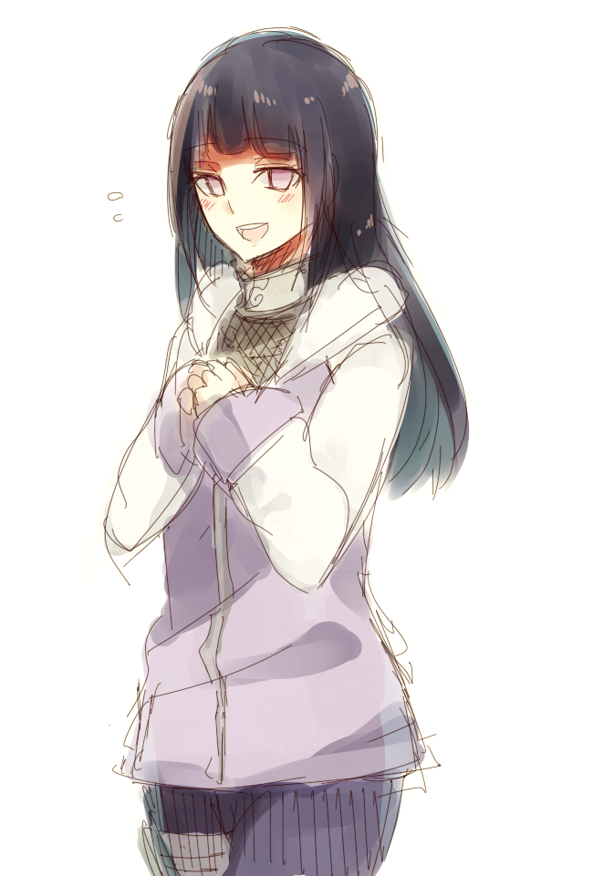 blush, fan_art, hinata_hyuuga, looking_at_viewer, naruto_shippuuden, pixiv, solo
