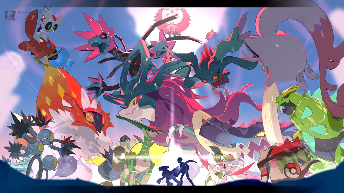1boy, blue_eyes, brute_bonnet, closed_mouth, cyclizar, day, e_volution, floating_scarf