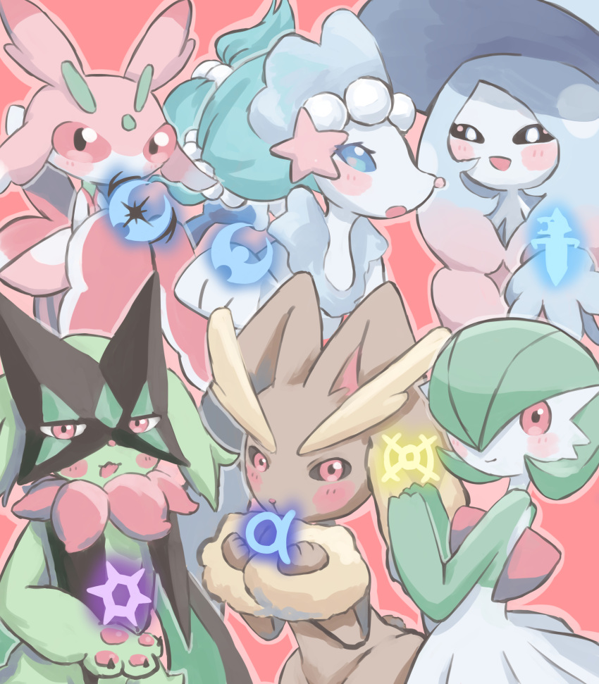 6+girls, :3, absurdres, animal_ears, animal_hands, animal_nose, antennae, arthropod_girl