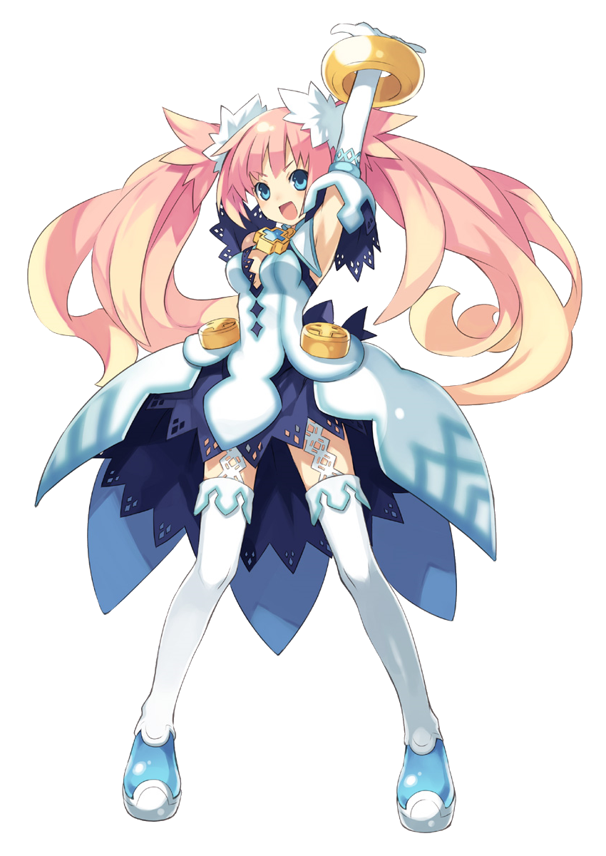 1girl, arm_up, armor, armored_dress, blue_eyes, boots, breasts, full_body