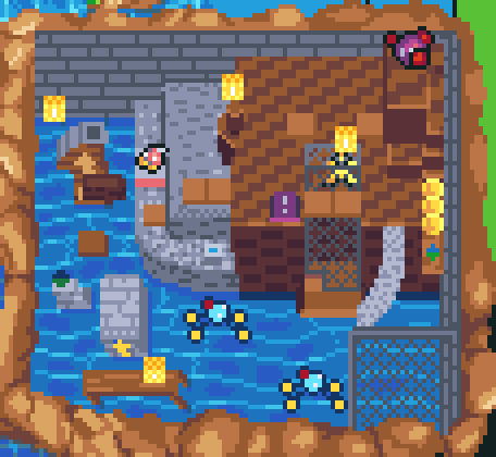 animated, animated_gif, bob-omb_buddy, chuckya, coin, daydream_stream, floating, lowres