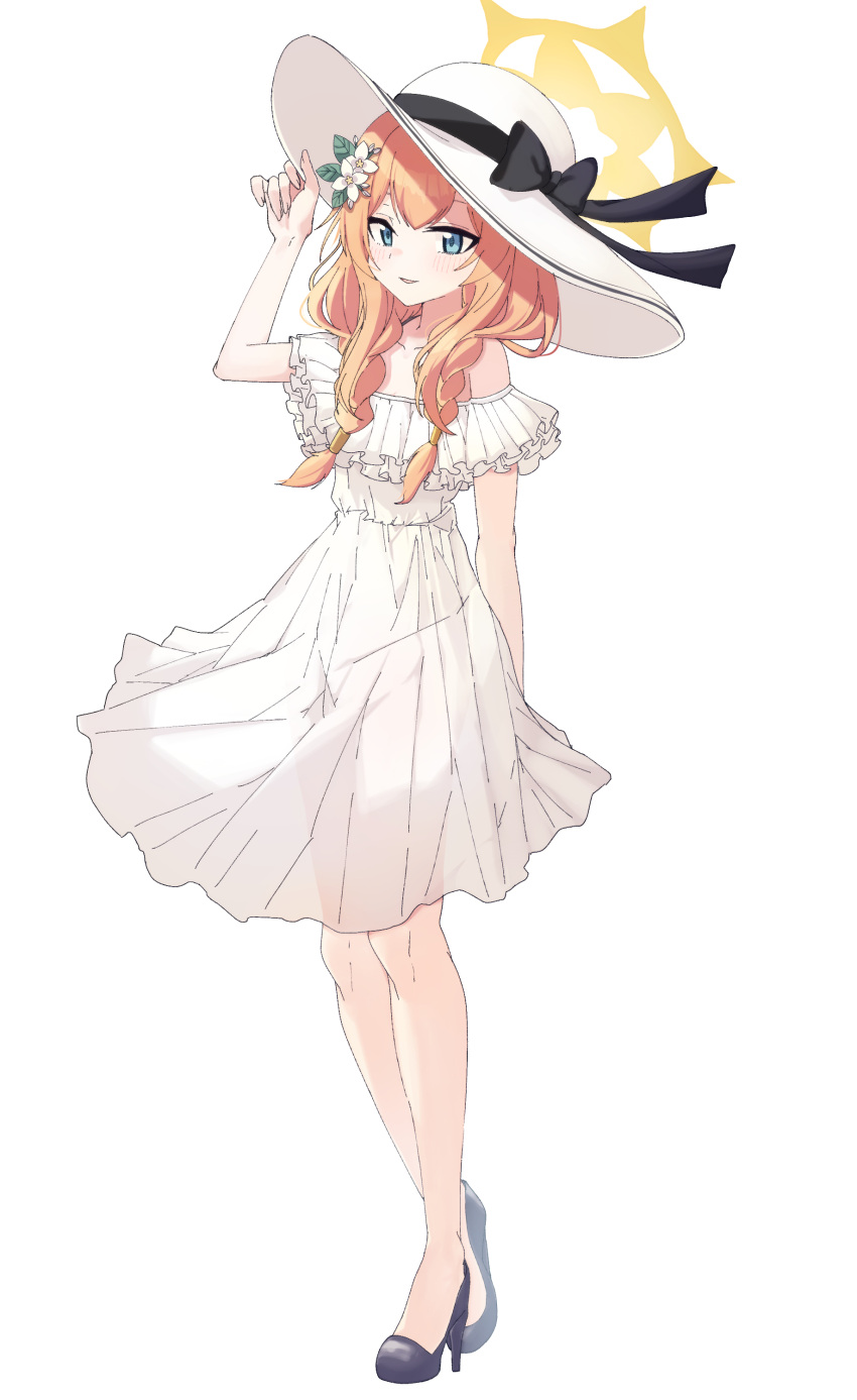 1girl, absurdres, alternate_costume, amaton707, bare_arms, bare_legs, bare_shoulders, black_bow