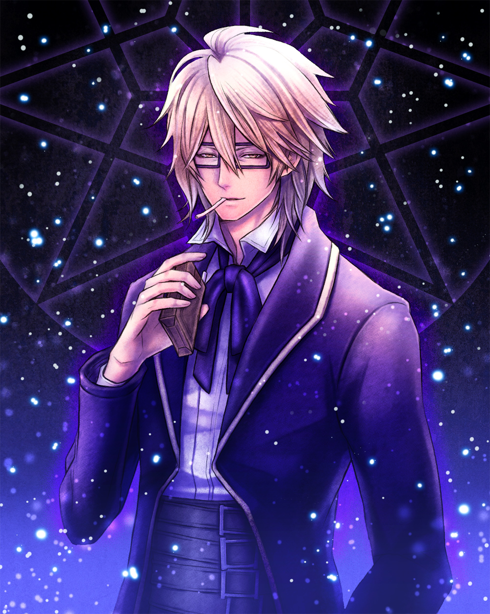 largo_lloyd, smoking, solo, tagme, tegami_bachi