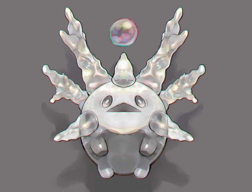 animal_focus, bright_pupils, chromatic_aberration, commentary, english_commentary, floating, floating_object, full_body