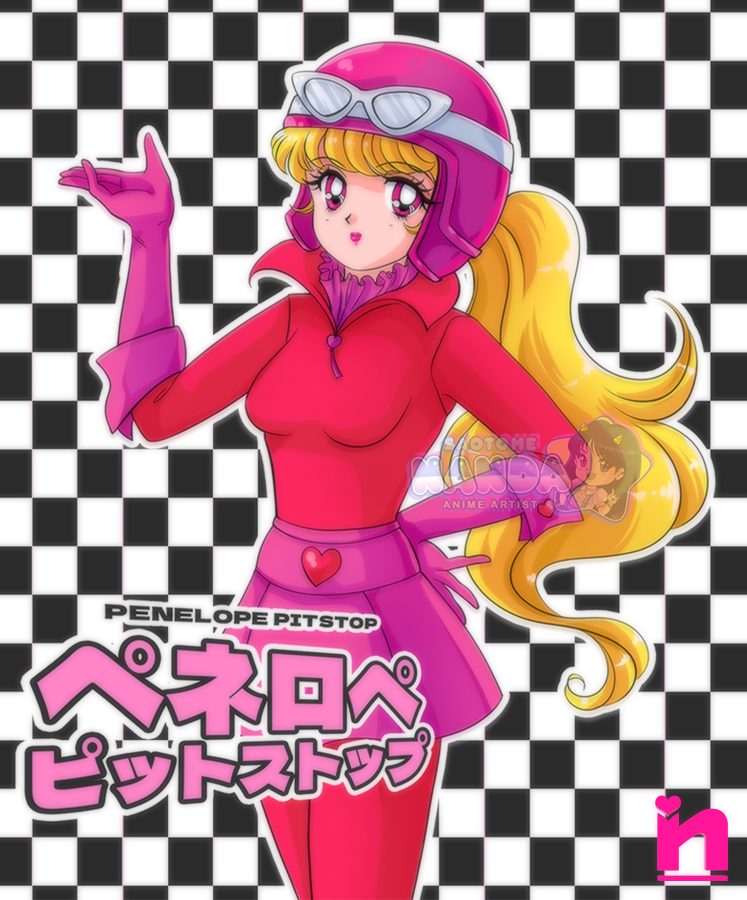 1girl, blonde_hair, bodysuit, gloves, goggles, goggles_on_head, hanna-barbera, helmet