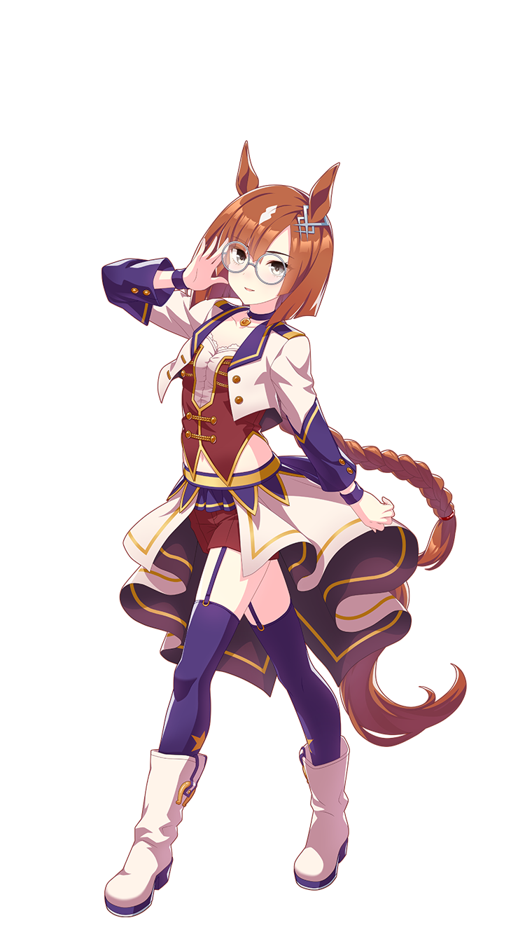 1girl, animal_ears, boots, choker, cropped_jacket, full_body, garter_straps, glasses