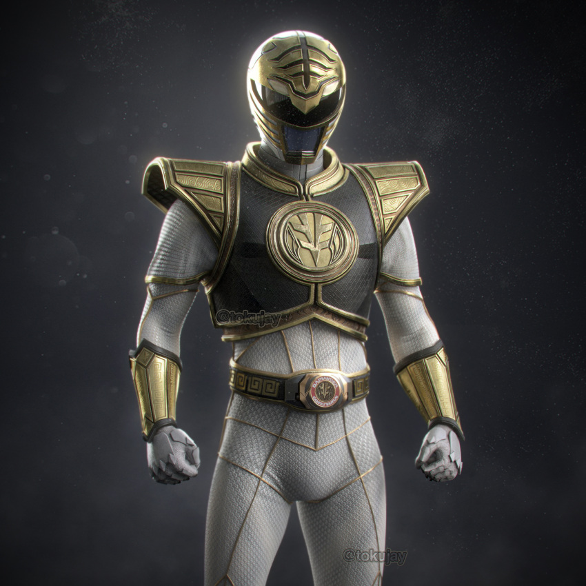 1boy, 3d, arm_guards, armor, artist_name, belt, bodysuit, gloves