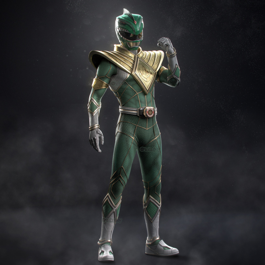 1boy, 3d, arm_guards, armor, artist_name, belt, bodysuit, boots