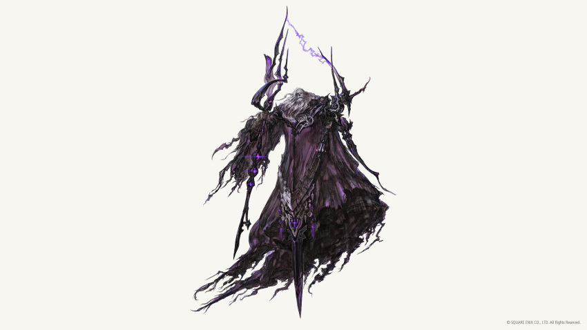 1boy, absurdres, beard, black_robe, facial_hair, final_fantasy, final_fantasy_xvi, fur-trimmed_robe
