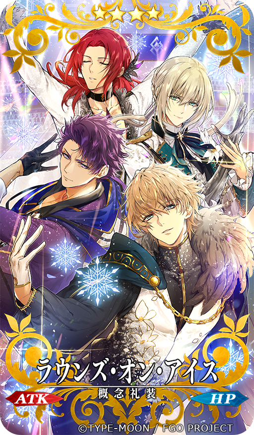 4boys, aqua_cape, aqua_eyes, arms_up, bedivere_(fate), black_choker, black_gloves, black_ribbon