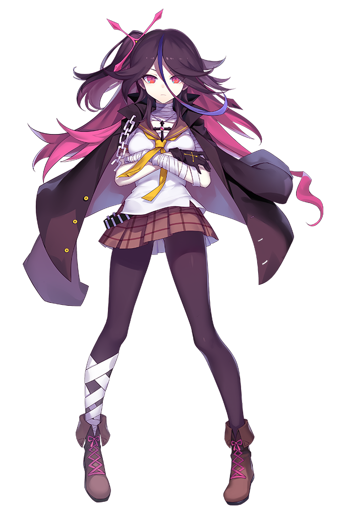 1girl, bandaged_arm, bandaged_chest, bandaged_leg, bandages, benghuai_xueyuan, black_jacket, blue_hair