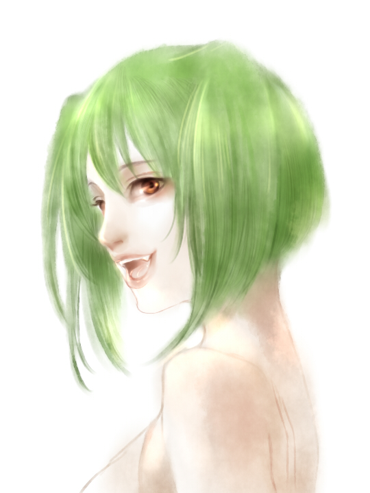 fang, green_hair, macross, macross_frontier, macross_frontier:_itsuwari_no_utahime, macross_frontier:_the_false_diva, ranka_lee, realistic