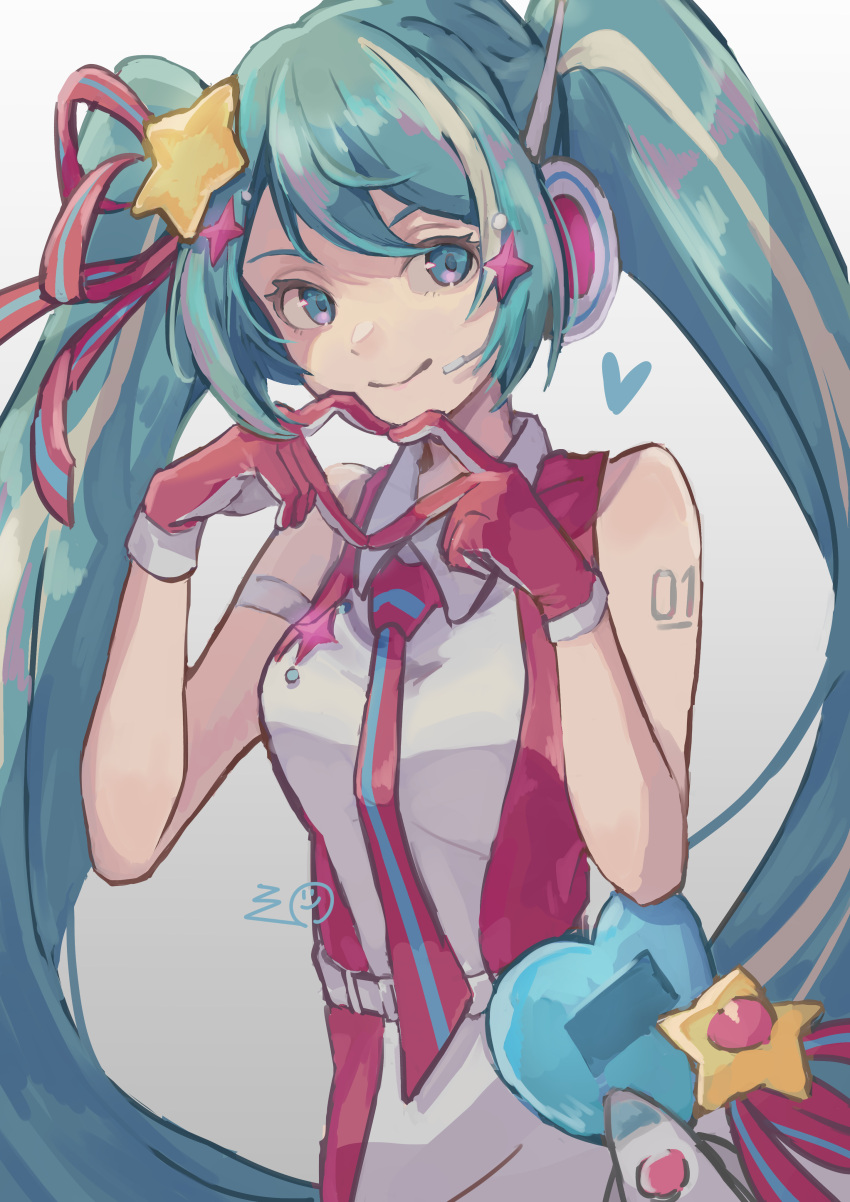 1girl, absurdres, aqua_eyes, aqua_hair, armband, bare_arms, bare_shoulders, dress