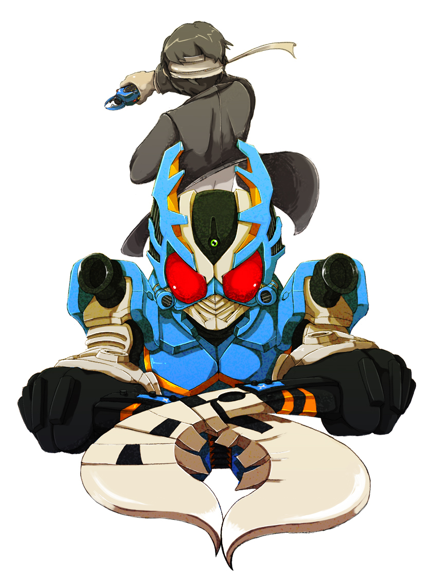 kagami_arata, kamen_rider, kamen_rider_gatack, kamen_rider_kabuto_(series), shiroiruka, sword, weapon