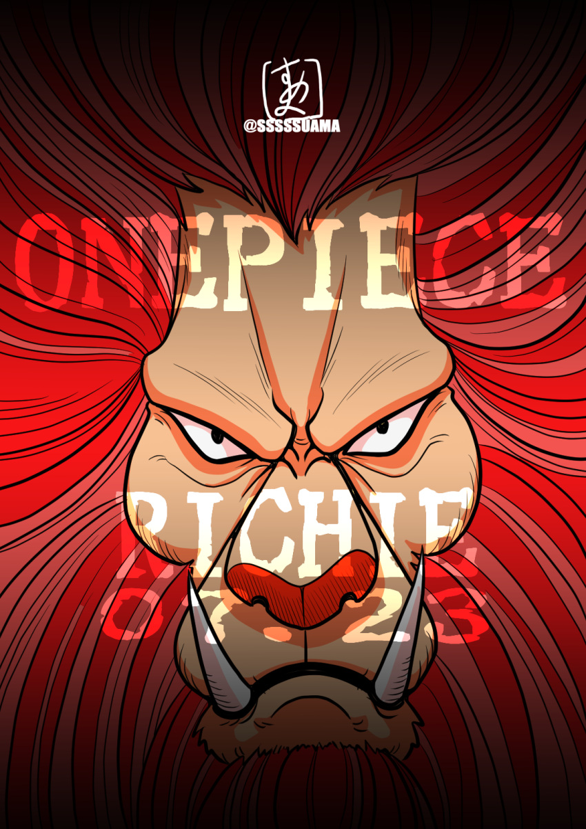 angry, animal, animal_ears, artist_name, character_name, closed_mouth, dated, fangs