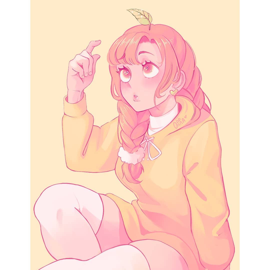 1girl, braid, breasts, commentary, derivative_work, earrings, english_commentary, hair_ornament