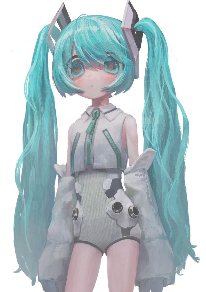 1girl, absurdres, aqua_eyes, aqua_hair, bare_shoulders, blue_eyes, blue_hair, blush