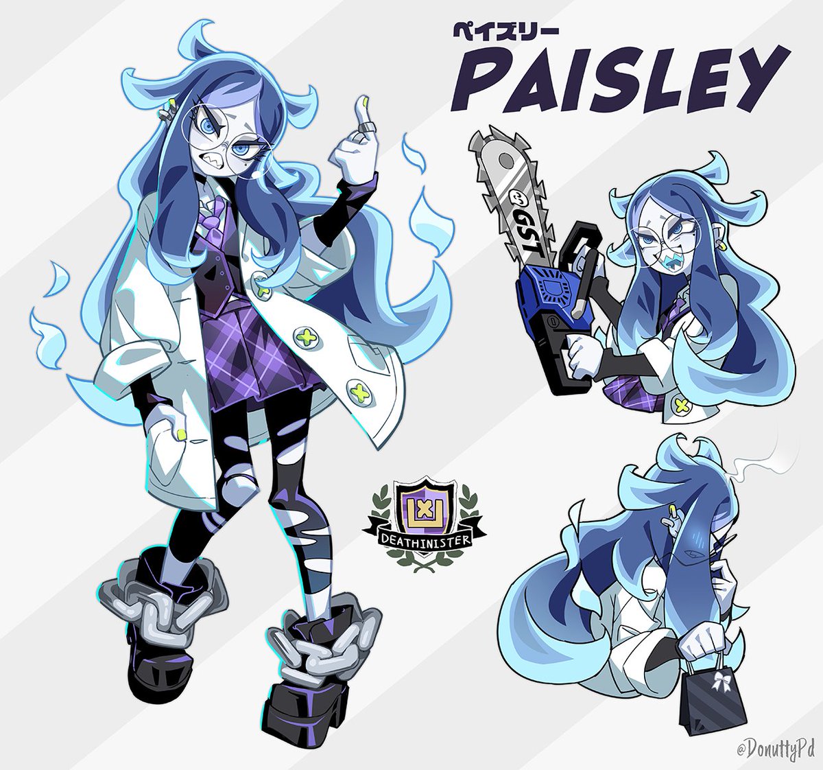1girl, arm_up, bag, black_bag, black_footwear, black_pants, black_vest, blue_eyes