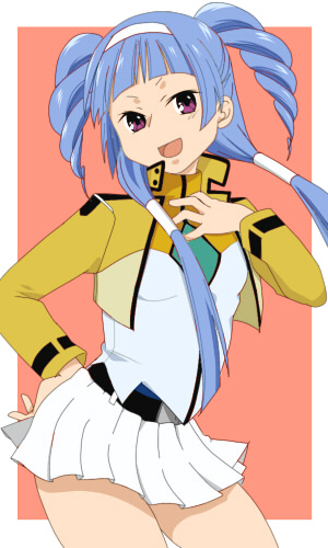 drill_hair, gundam, gundam_00, hair_tubes, headband, kannagi, lowres, mileina_vashti